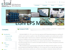 Tablet Screenshot of eishimachinery.com